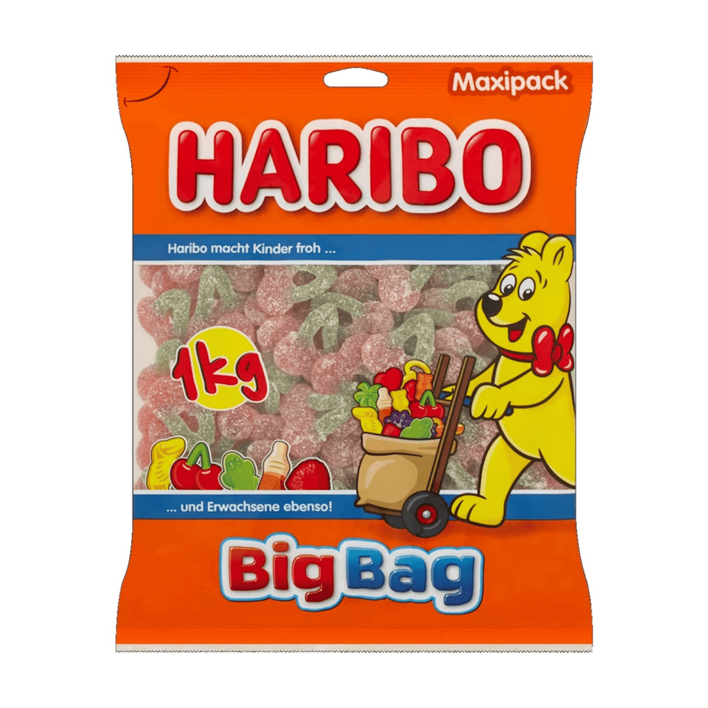 Ciliegie Haribo frizzanti (3 kg)