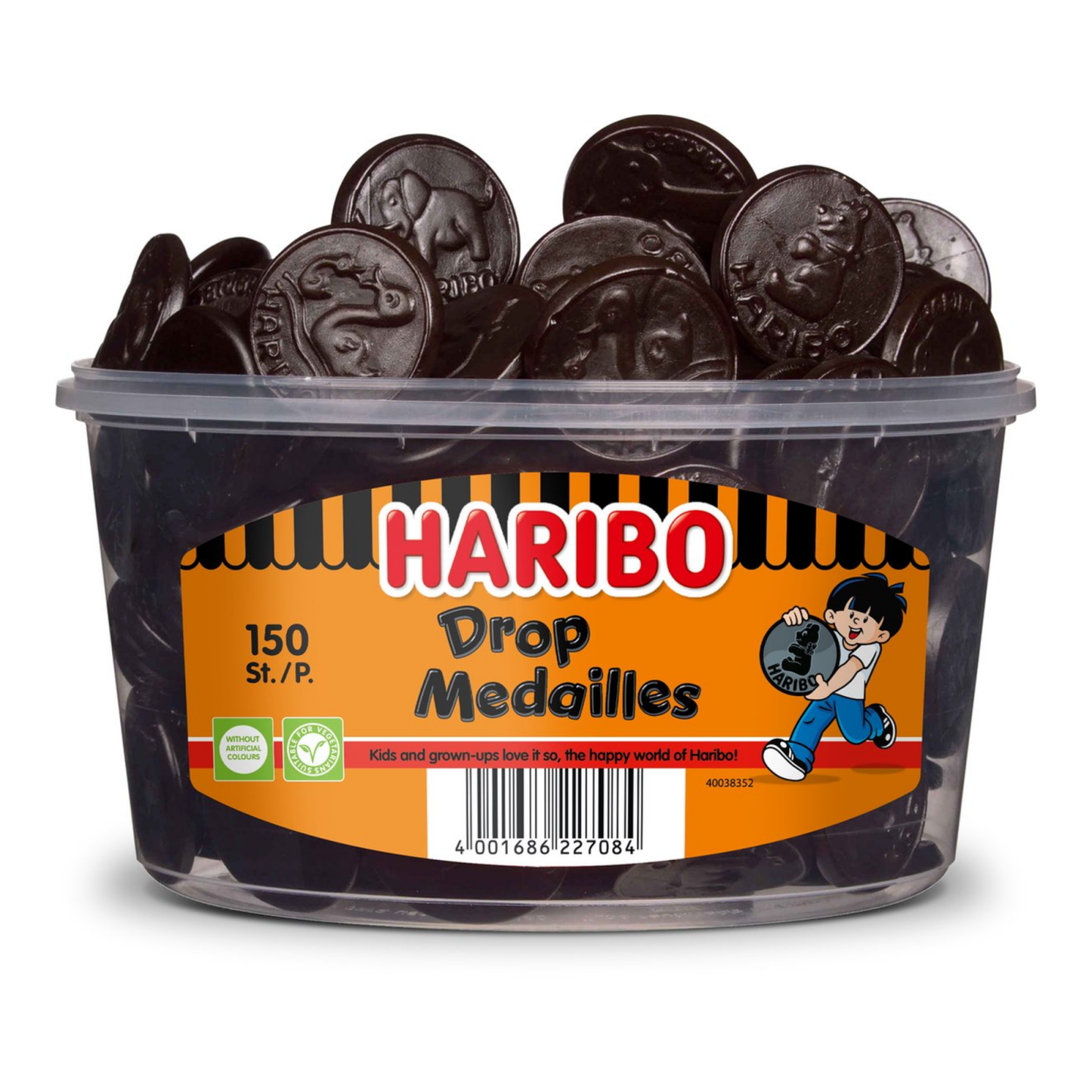 Medaglie Haribo drop (150 pezzi)