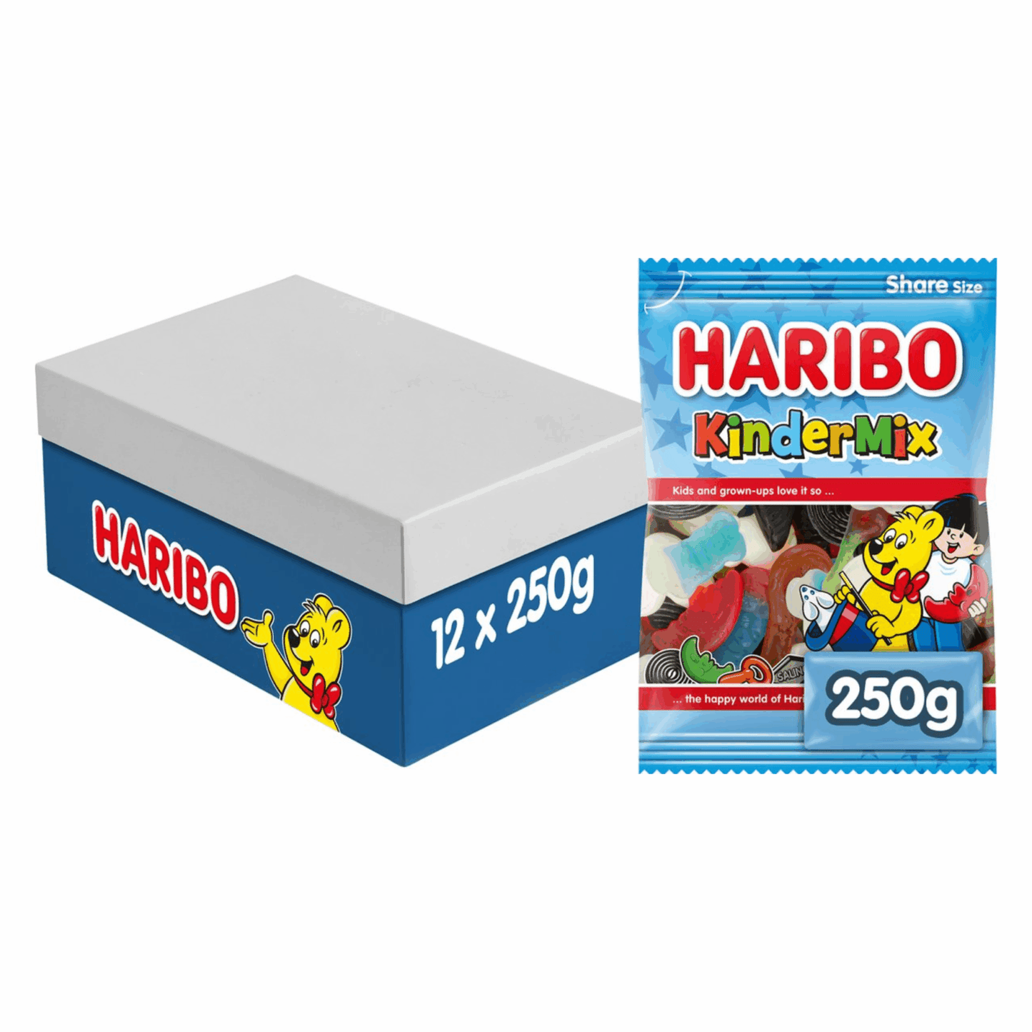 Bolsa mixta infantil Haribo (12x 250gr)