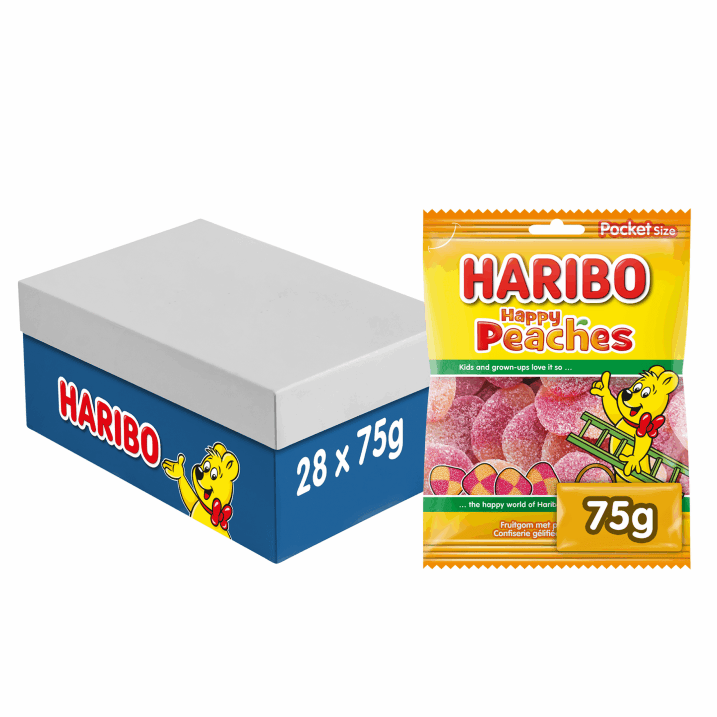 Borsa Haribo pesca (28x 75gr)
