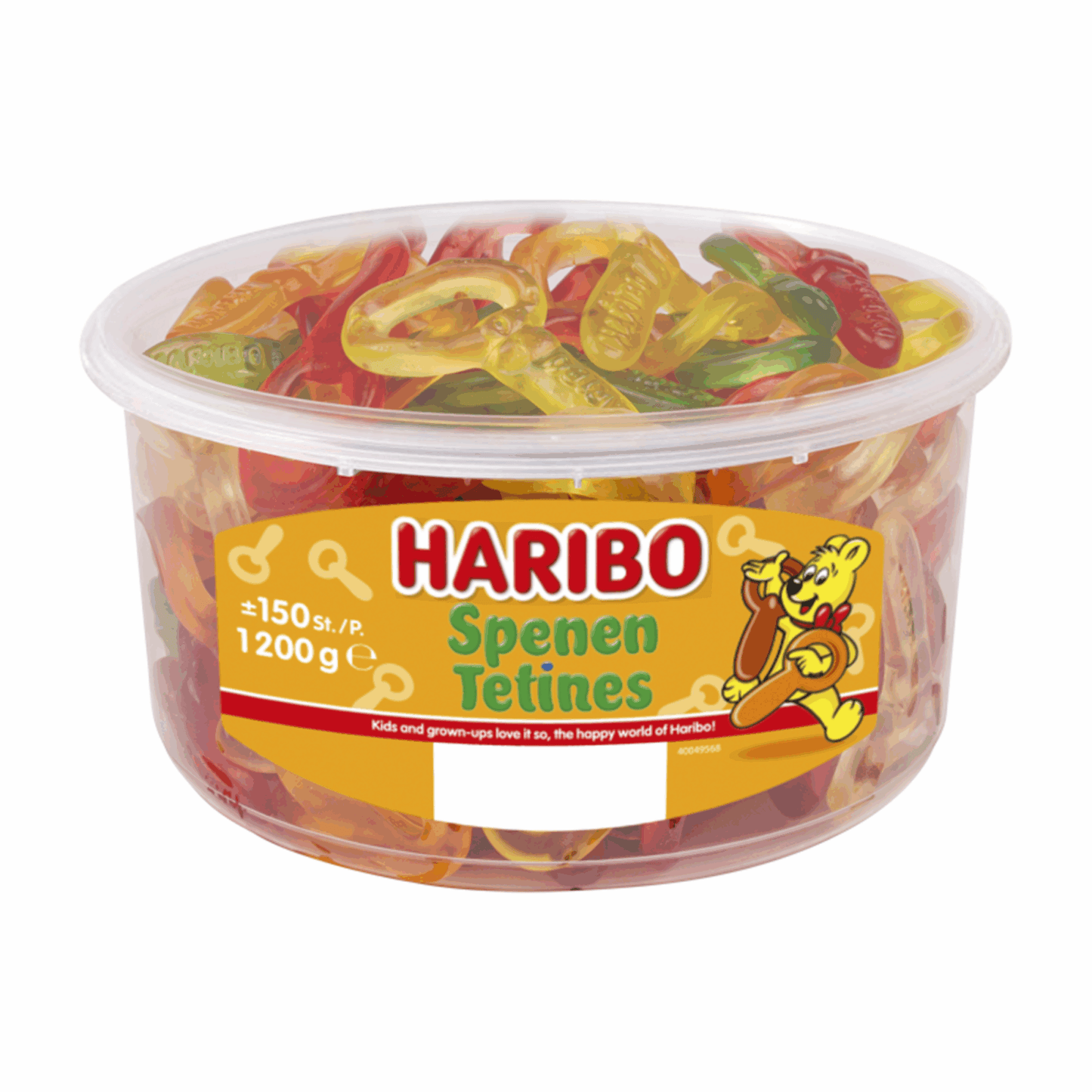 Tettarelle Haribo (150 pezzi)