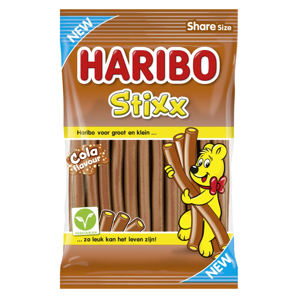 Haribo Stixx Cola 160gr. a18