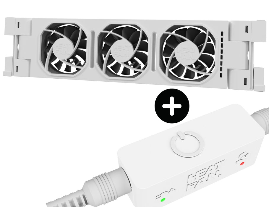 Heatfan 3 - Fan di radiatore Solo - White + Touch Sensor