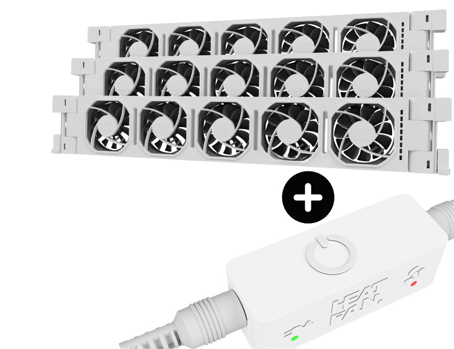 Calore Heatfan 5 White Incl