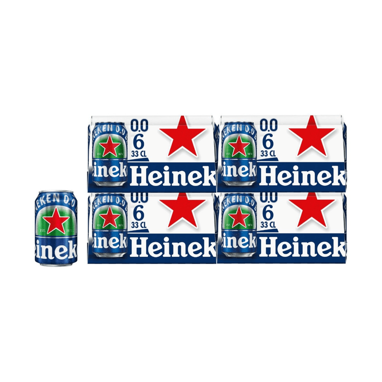 Heineken 0,0% lata (24x 33cl)