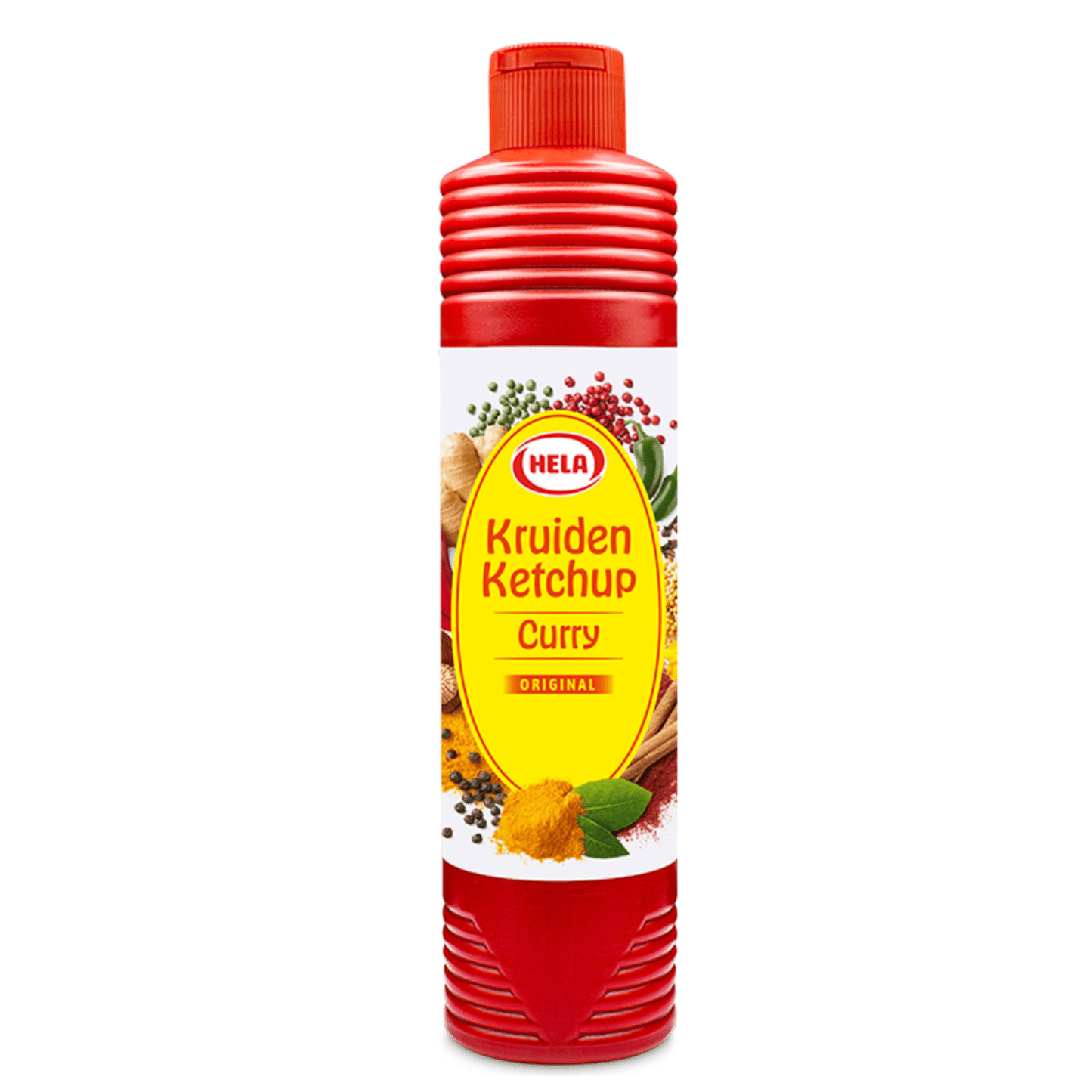 Salsa ketchup alle erbe e curry Hela (800ml)