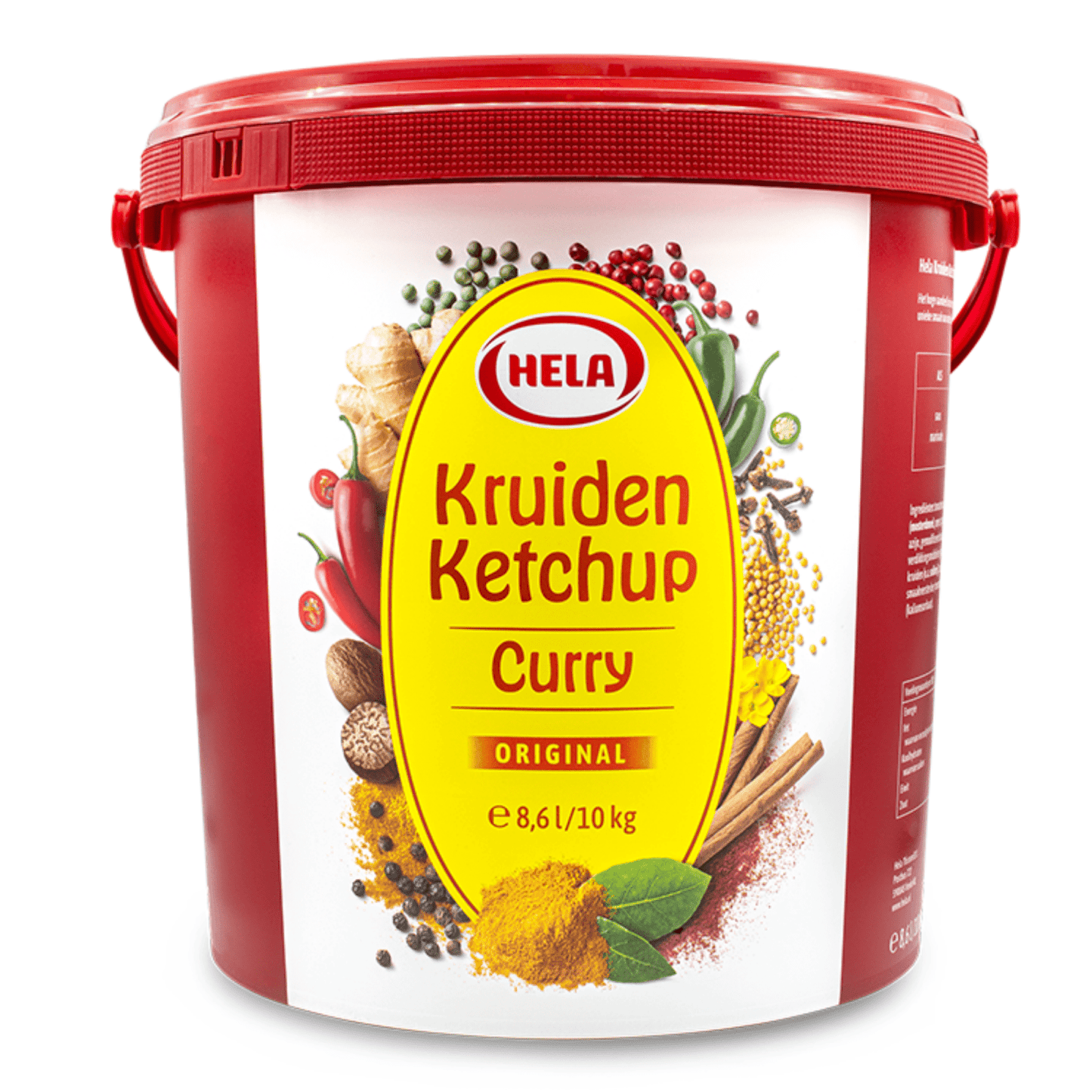 Hela curry ketchup alle erbe originale (10 kg)