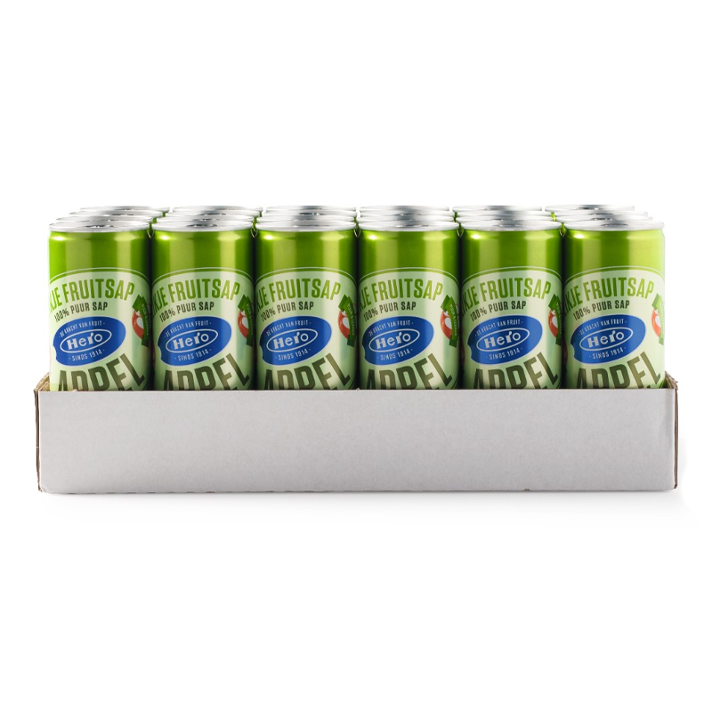 Lattina piccola di succo di mela Hero (24x 25cl)