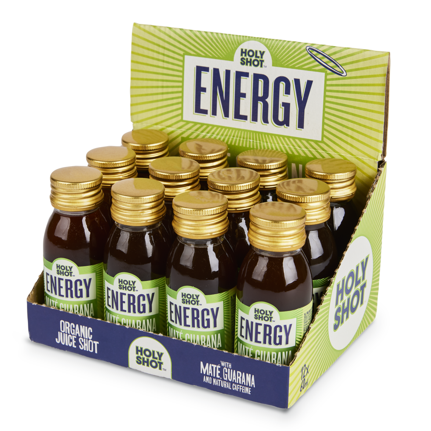 Holyshot Energy Mate Guaranà Biologico (12x 60ml)