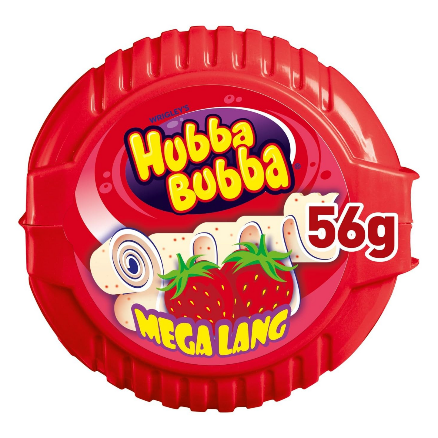 Cinta Hubba bubba fresa (12x 56g)