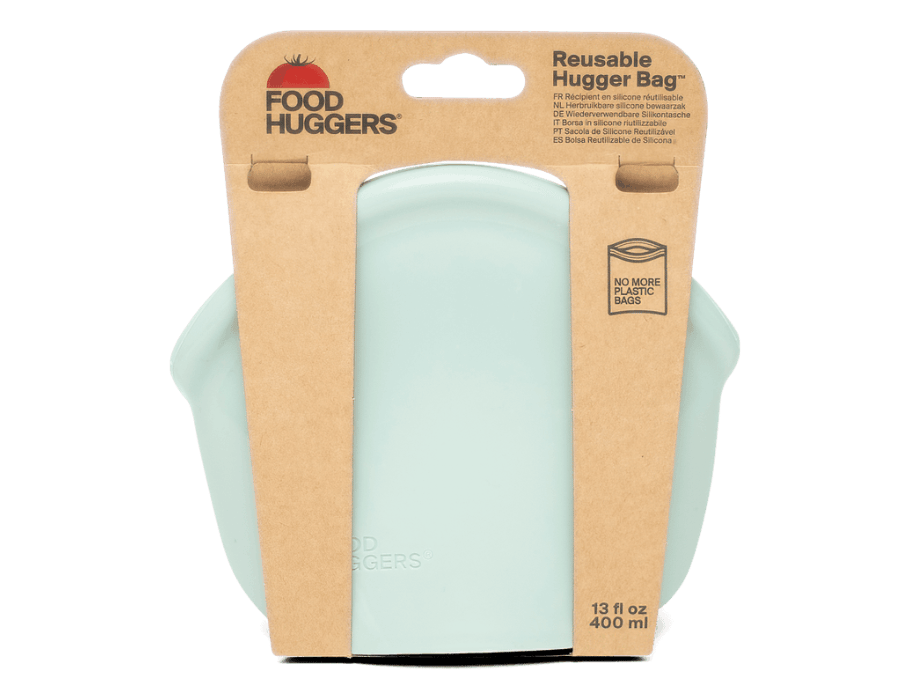 Food Hugger Borsa di stoccaggio riutilizzabile 400 ml di giada solida