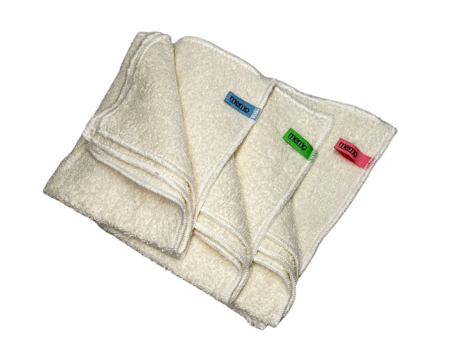 Memola salviette per le pulizie con etichette di colore 30 cm x 30 cm 3 pezzi