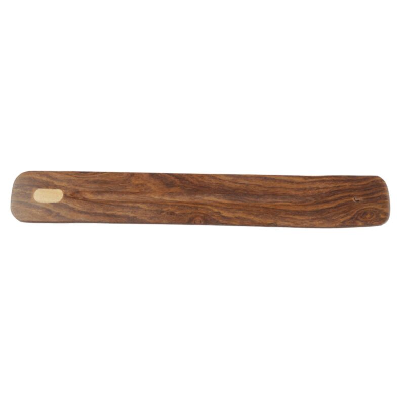 Color de madera de otoño: soporte de incienso de madera de mango para palos