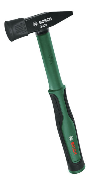 Martillo de ingeniería verde Bosch con parachoques blando | 300 gramos - 1600a034gl