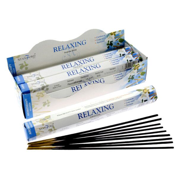 37116 Relájate - Stamford Hex Aromaterapy Wierook Sticks