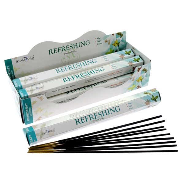 37118 rinfrescante - bastoncini di incenso dell'aromaterapia esagonale Stamford