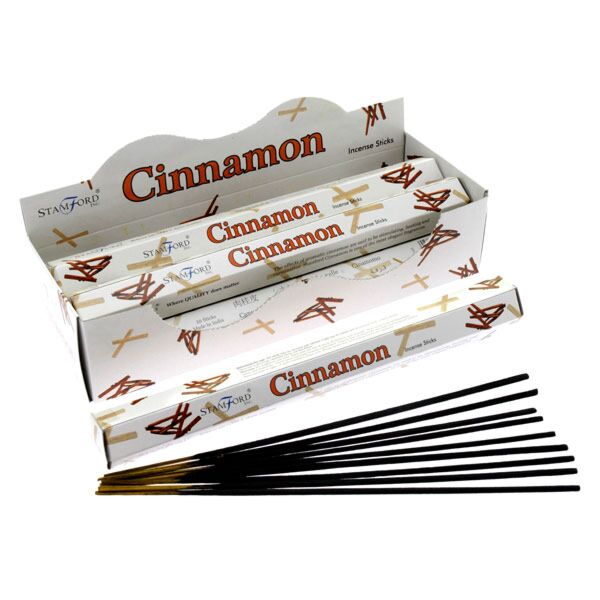 37122 cannella - bastoncini di incenso esagonale Stamford Premium