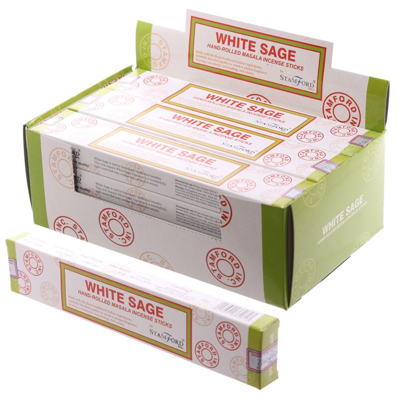 37261 White Sage - Stamford Masala Incense Sticks