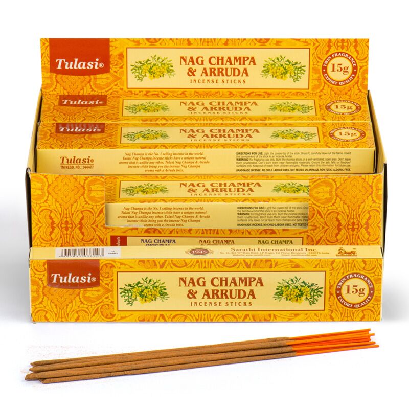 37291 Arruda - Tulasi Nag Champa Inciense Sticks
