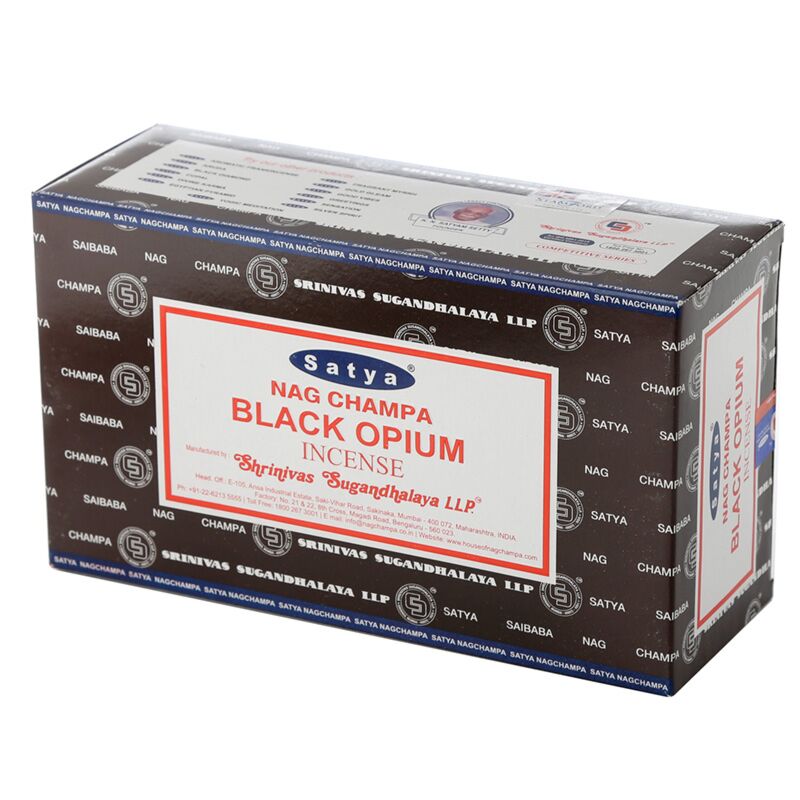 01346 Black Opium - Satya Nag Champa Inciense Sticks