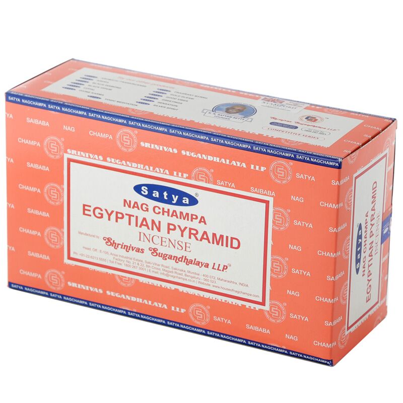 01350 Pyramid egiziano - Sticchi di incenso Satya Nag Champa