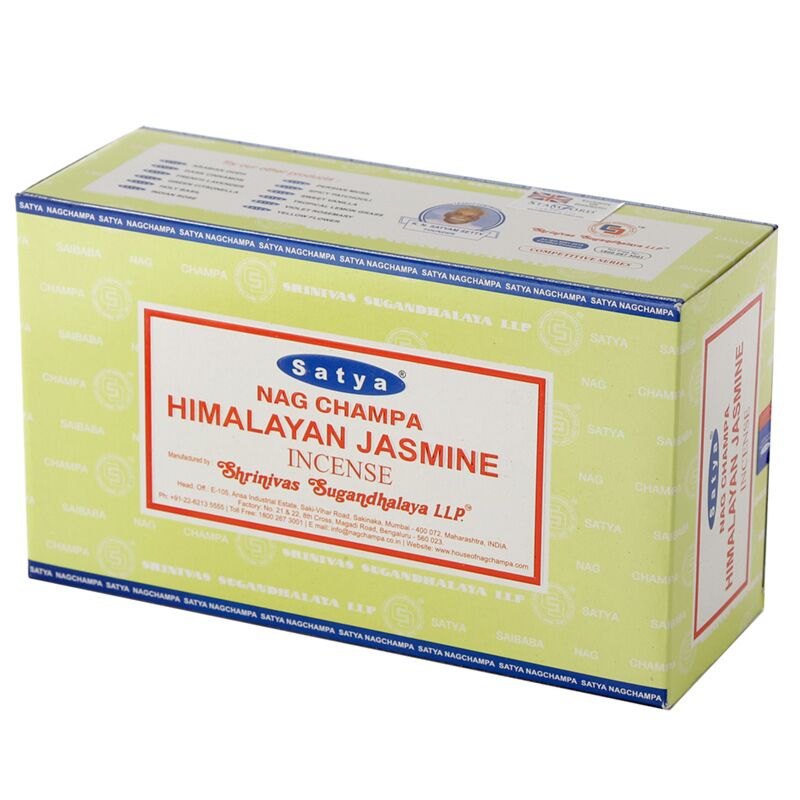 01358 Himalaya Jasmine - Satya Nag Champa Incense Sticks