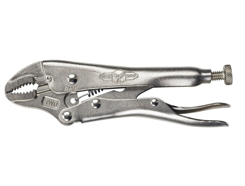 Pinza Irwin con ganasce curve originali-4wr 100 mm - t1002el4