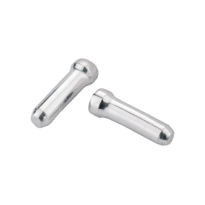 Puntas de cable Jagwire - freno o cambio (500 piezas) - plateado