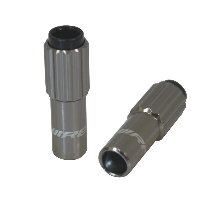 Mini regolatori in linea Jagwire (2 pezzi) - titanio