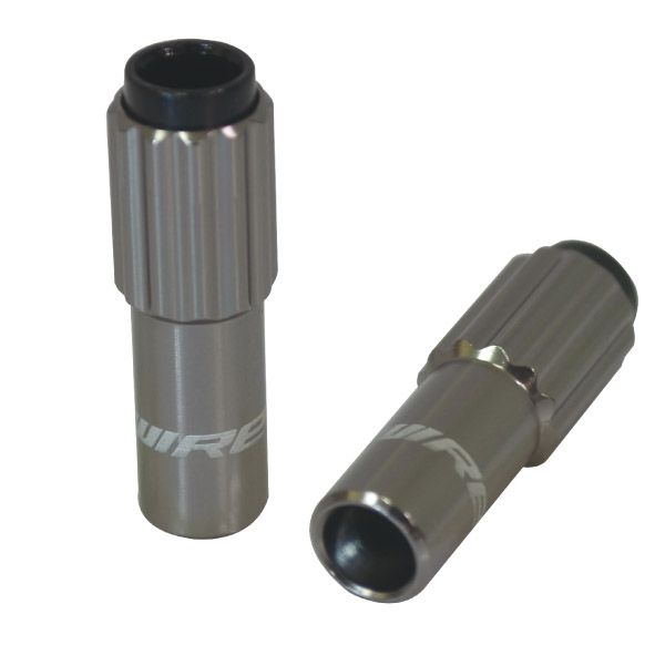 Mini regolatori in linea Jagwire (2 pezzi) - titanio