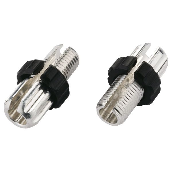 Jagwire m10 adjusting barrel - shimano deore xt - alloy (10pcs) - silver black