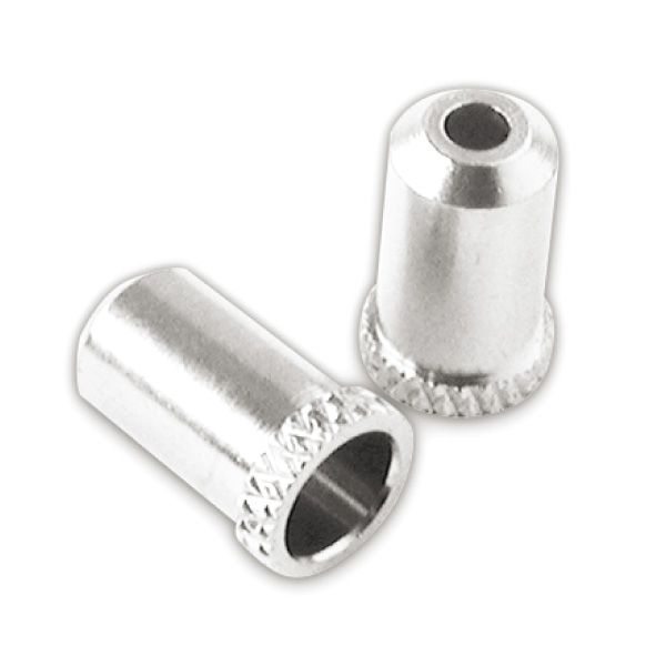 Fermacavo Jagwire - ottone (50 pezzi) - cromato