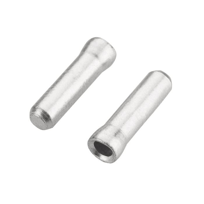 Puntali per cavi Jagwire - Shift (500 pezzi) - argento
