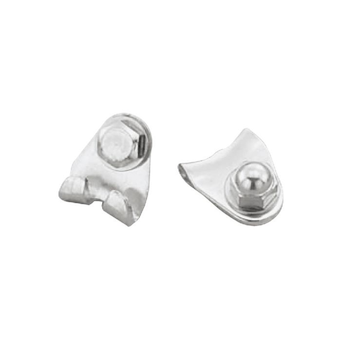 Portacavi a cavalletto Jagwire (10 pezzi) - argento