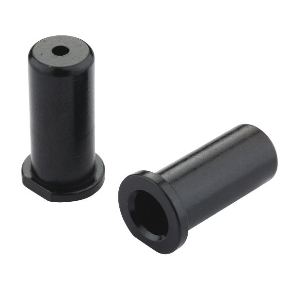 Fermo guida cavo Jagwire per custodie da 5 mm (10 pezzi) - nero