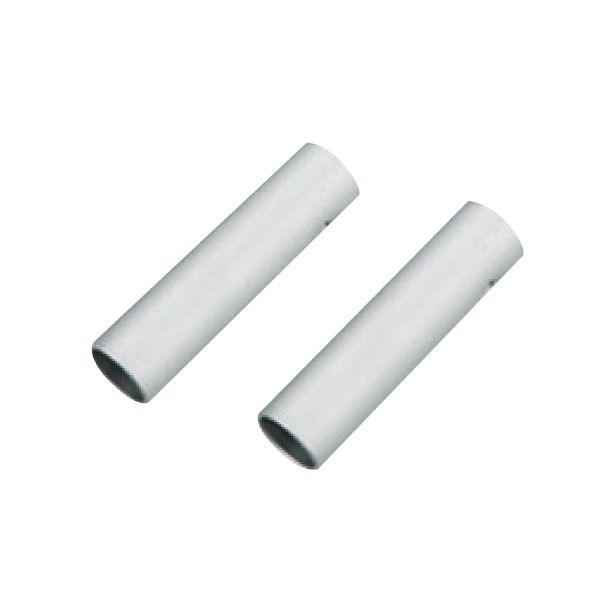 Jagwire double-ended housing connector - 5mm brake (10pcs) - silver
