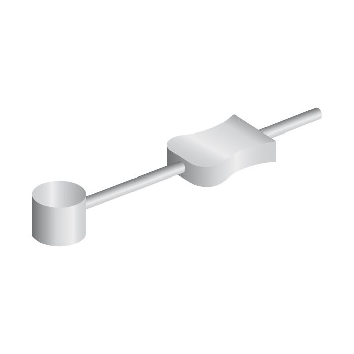 Cable de extremo único con mango Jagwire ez (10 piezas) - plateado