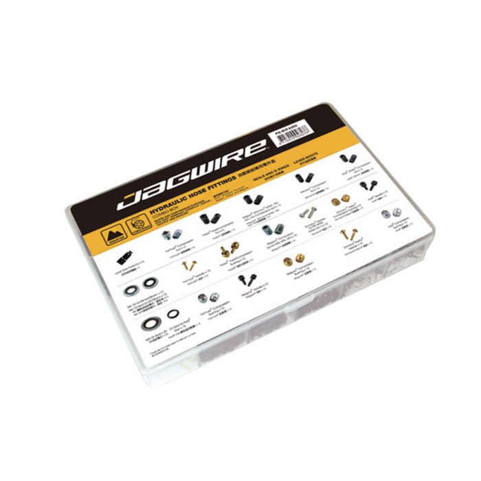 Caja combinada de accesorios para mangueras hidráulicas Jagwire