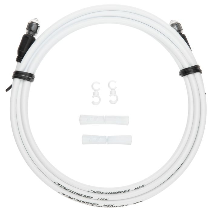 Kit de manguera hidráulica Jagwire pro - blanco
