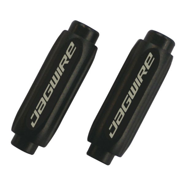 Regolatore dell'indice in linea Jagwire pro (cambio intrecciato 4,5 mm) (2 pezzi) - nero