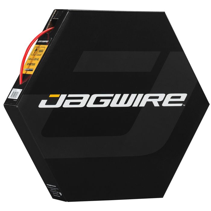 Caja de cambio Jagwire 4mm lex-sl slick-lube (30 m) - rojo