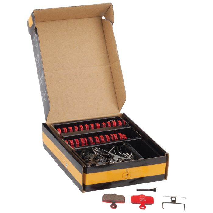 Pastiglie freno a disco semi-metalliche Jagwire Sport - officina (25 paia) - avid (elixir)