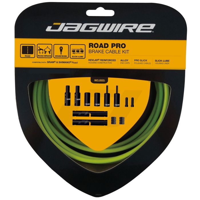 Kit freni Jagwire Road Pro - verde organico