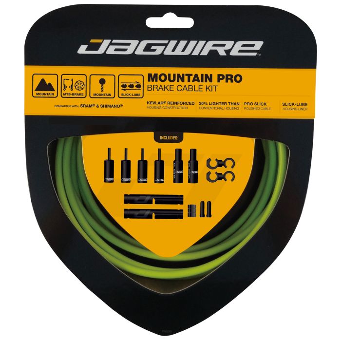 Kit freni Jagwire mountain pro - verde organico