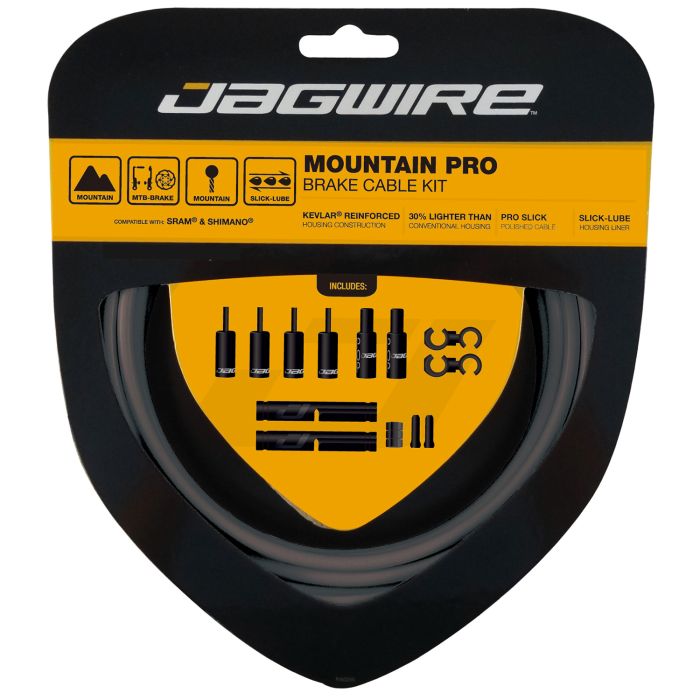 Jagwire mountain pro kit de frenos - gris hielo
