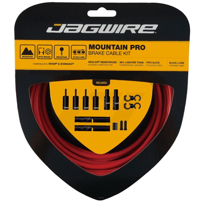 Kit freni Jagwire Mountain Pro - rosso