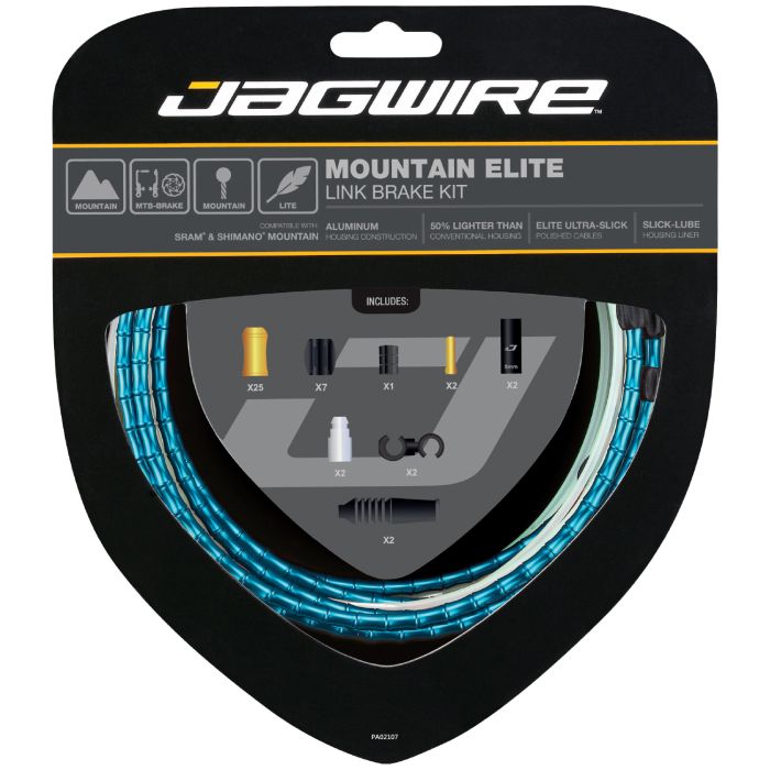 Kit freno Jagwire Mountain Elite Link - blu