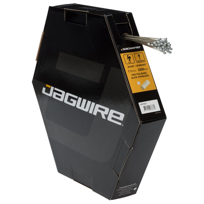 Cable de cambio Jagwire - acero pulido pulido profesional - 1,1x2300 mm - sram shimano (50 piezas)