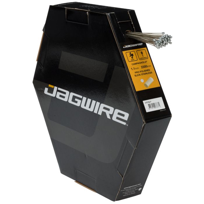Cable de cambio Jagwire - pro pulido inoxidable pulido - 1,1x2300mm - campagnolo (50uds)