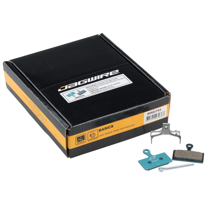 Pastilla de freno de disco orgánica Jagwire sport - taller (25 pares) - shimano (xtr m9020)